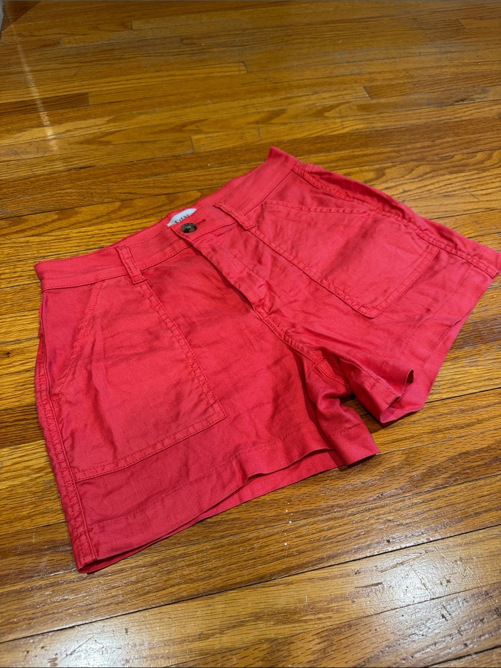 Coral red Evereve shorts